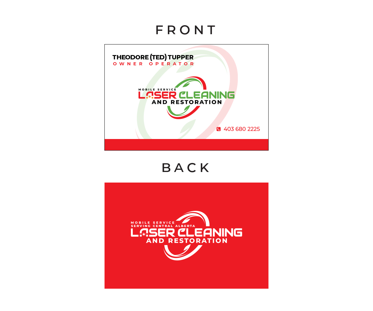 Logo Design by Roots_x for Laser Cleaning & Restoration  | Design #33660766