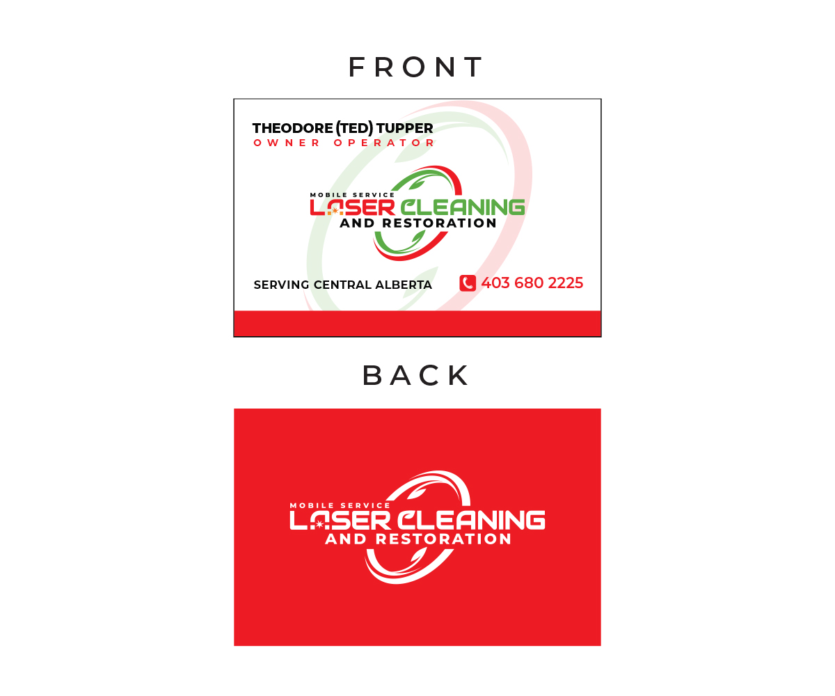 Logo Design by Roots_x for Laser Cleaning & Restoration  | Design #33667951