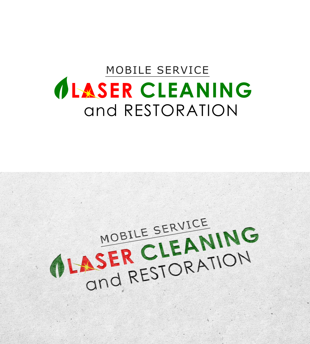 Diseño de Logo por Gulya profi para Laser Cleaning & Restoration  | Diseño #33518418