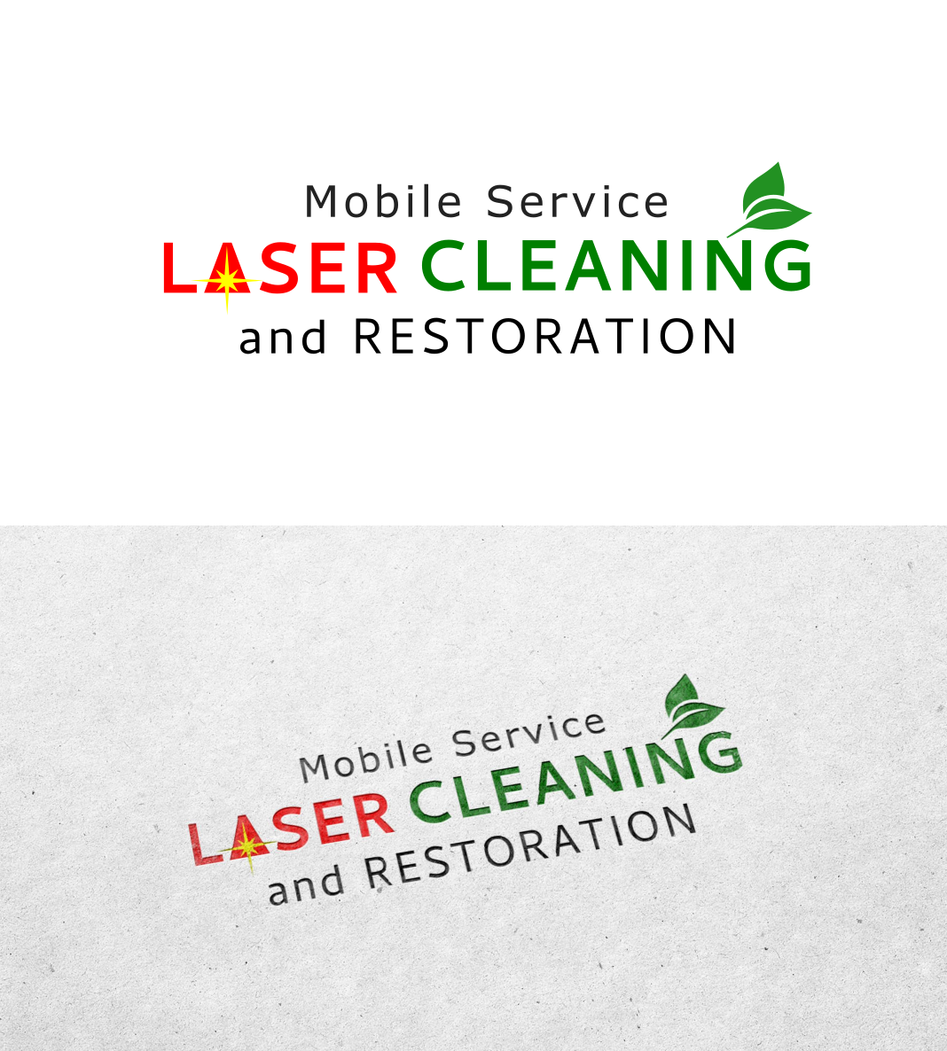 Diseño de Logo por Gulya profi para Laser Cleaning & Restoration  | Diseño #33518421