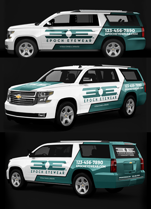 Car Wrap Design by DESIGN SOLUTIONS 007 for Epoch Eyewear | Design: #33489354
