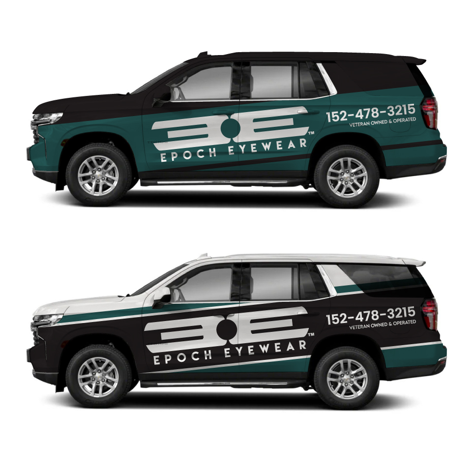 Car Wrap Design by Yoga Tri for Epoch Eyewear | Design #33489291