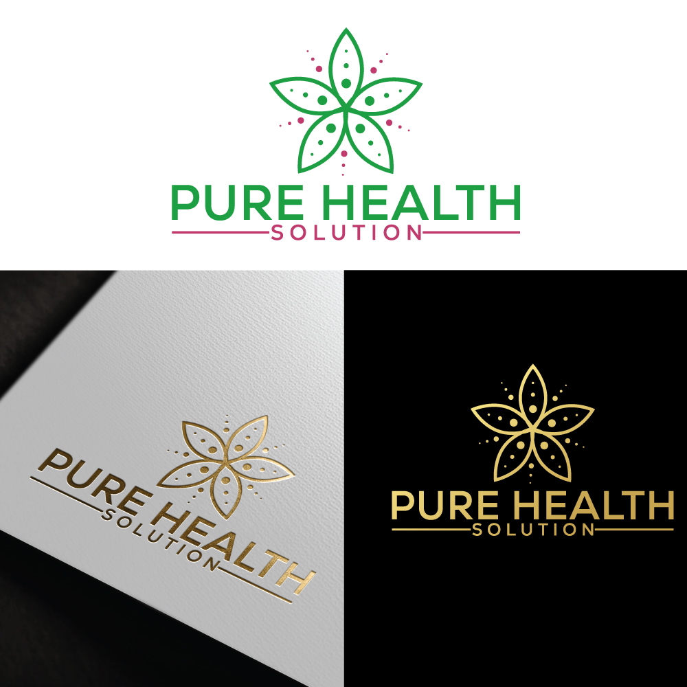Logo Design by Md Nurullah 1 for MyPure Health Solutions | Design #33490213