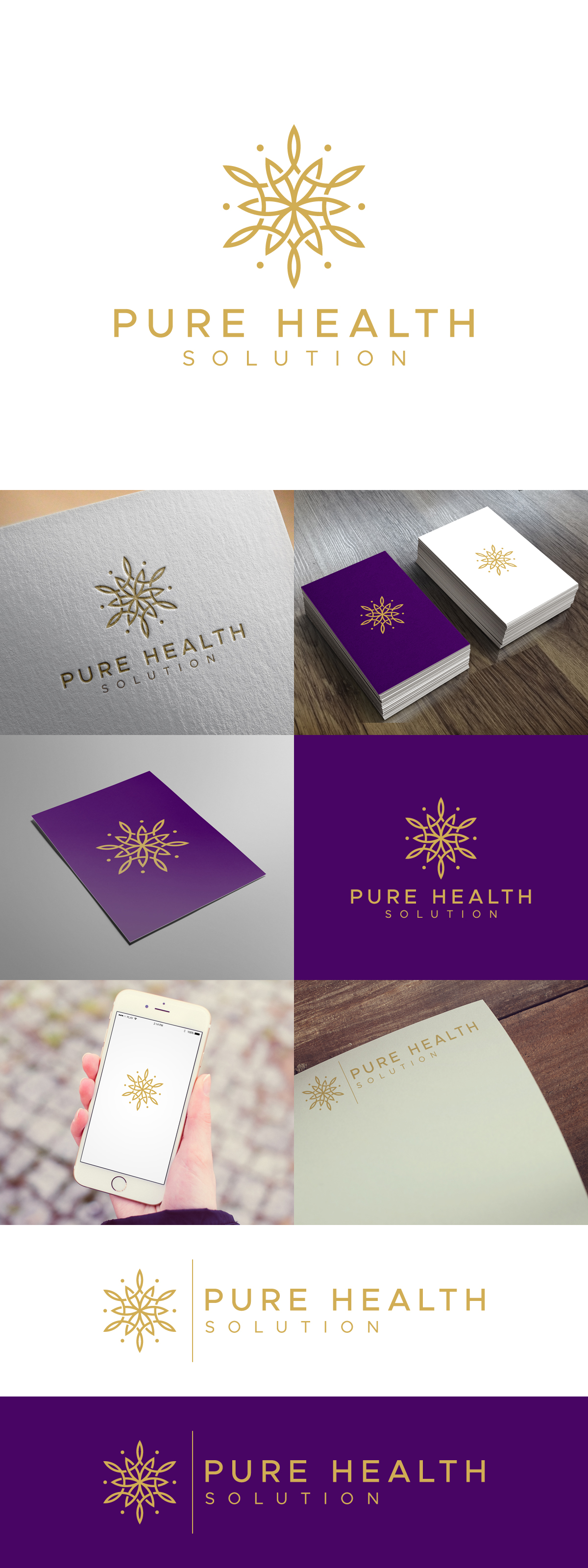 Logo-Design von NineOwl für MyPure Health Solutions | Design #33483182