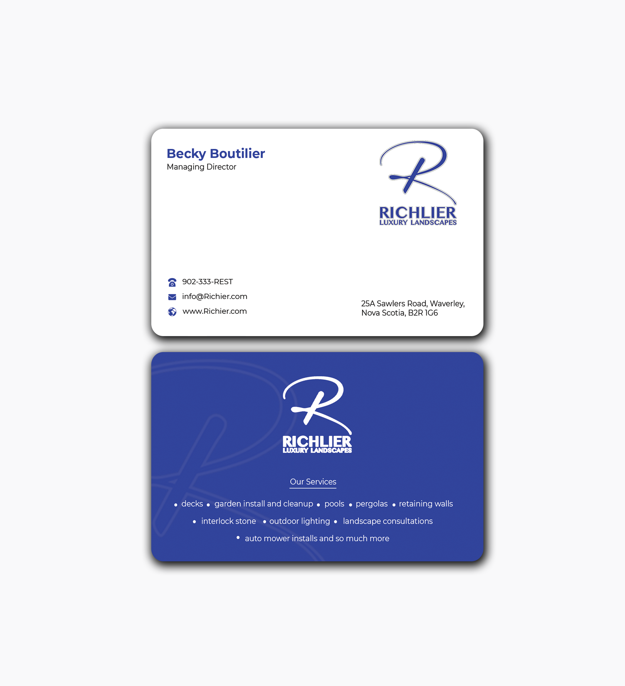 Diseño de Tarjeta de Presentación por Graphixpointt para este proyecto | Diseño #33484809