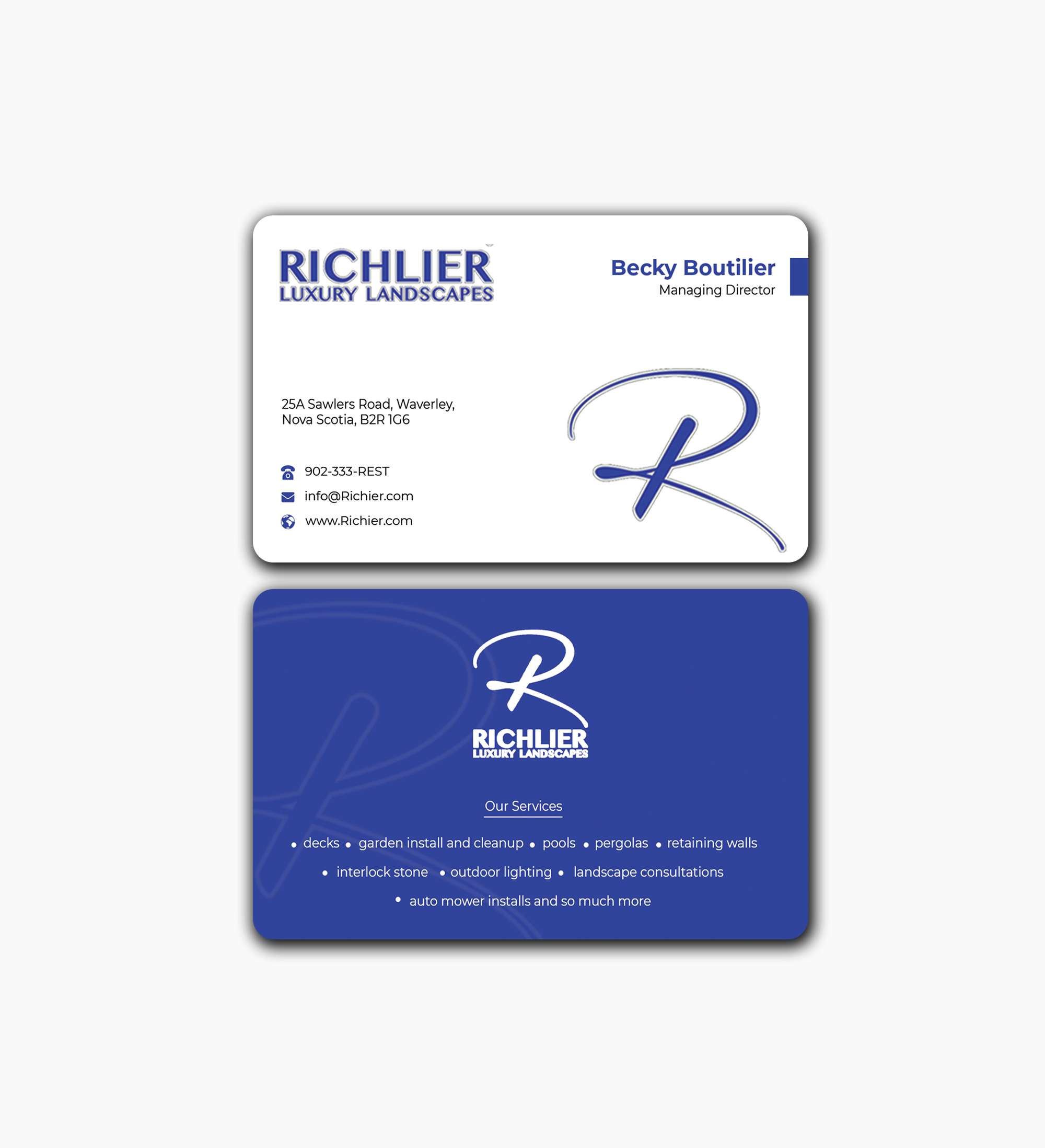 Business Card Design by Graphixpointt for this project | Design #33484813