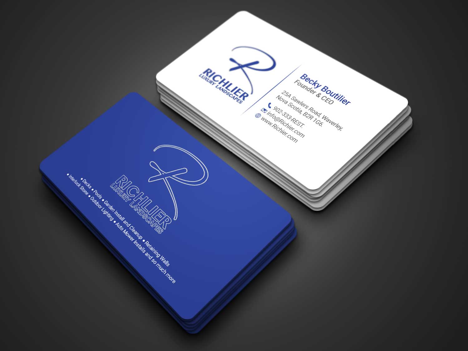 Visitenkarten-Design von R.design für dieses Projekt | Design #33480704