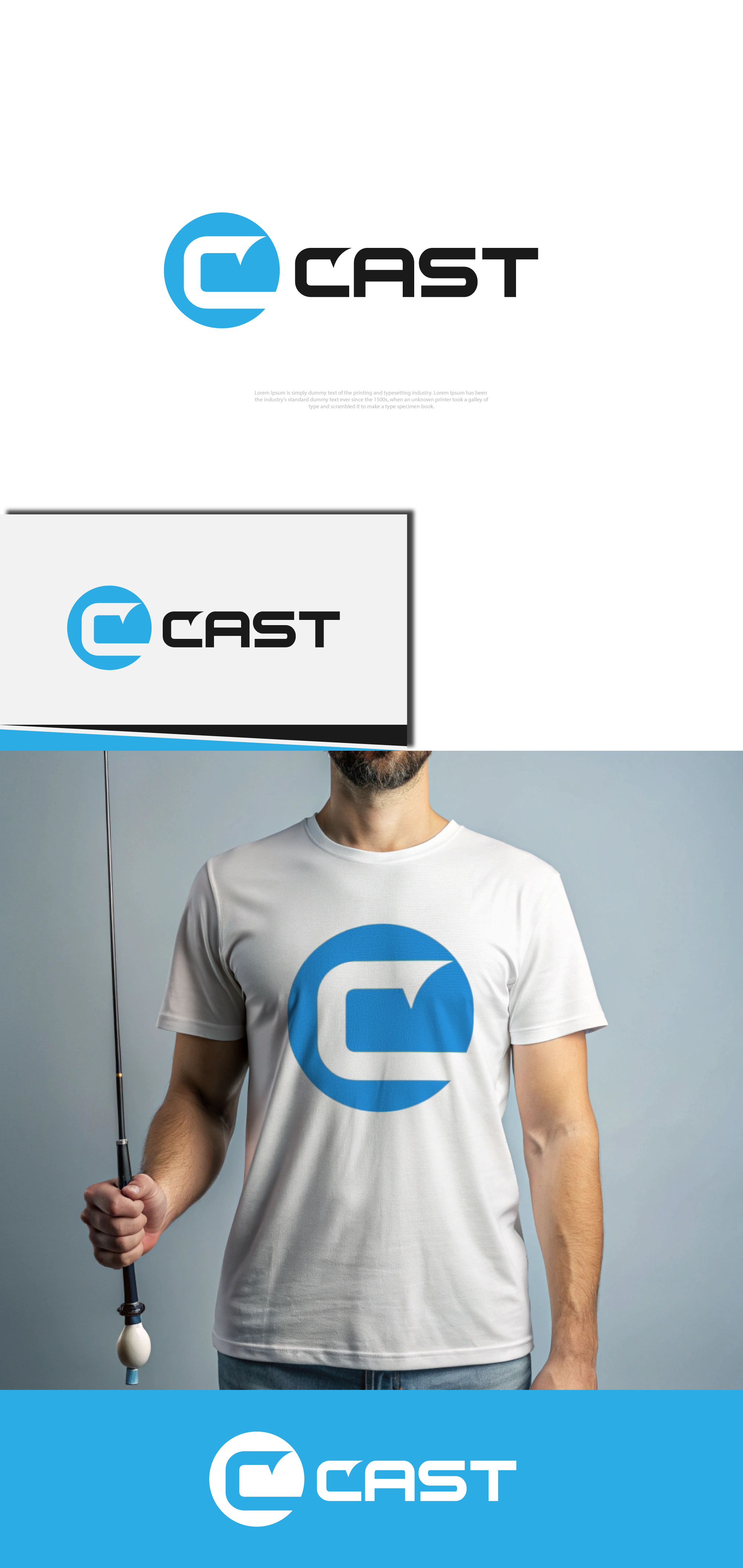 Logo Design by Creative-Finger for Cast Threads | Design #33501705