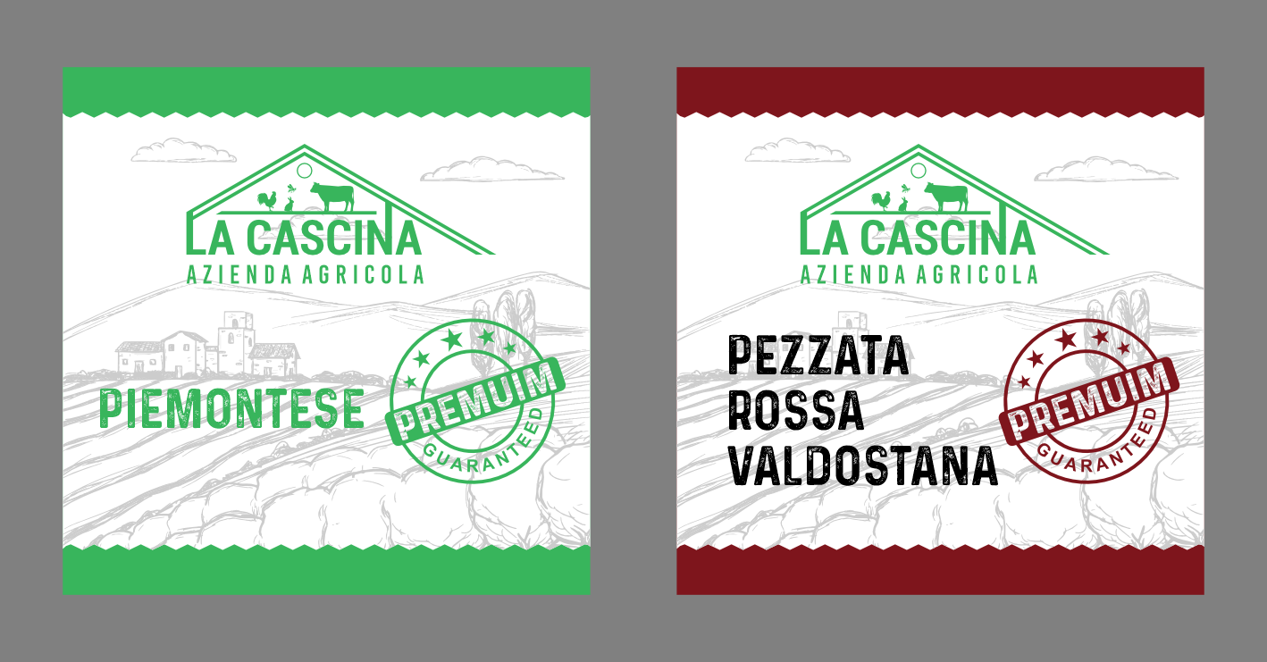 Etikett-Design von Jose Loaiza für Azienda Agricola La Cascina Società Semplice di Pietrobon S. e Ferraro G. | Design #33621230