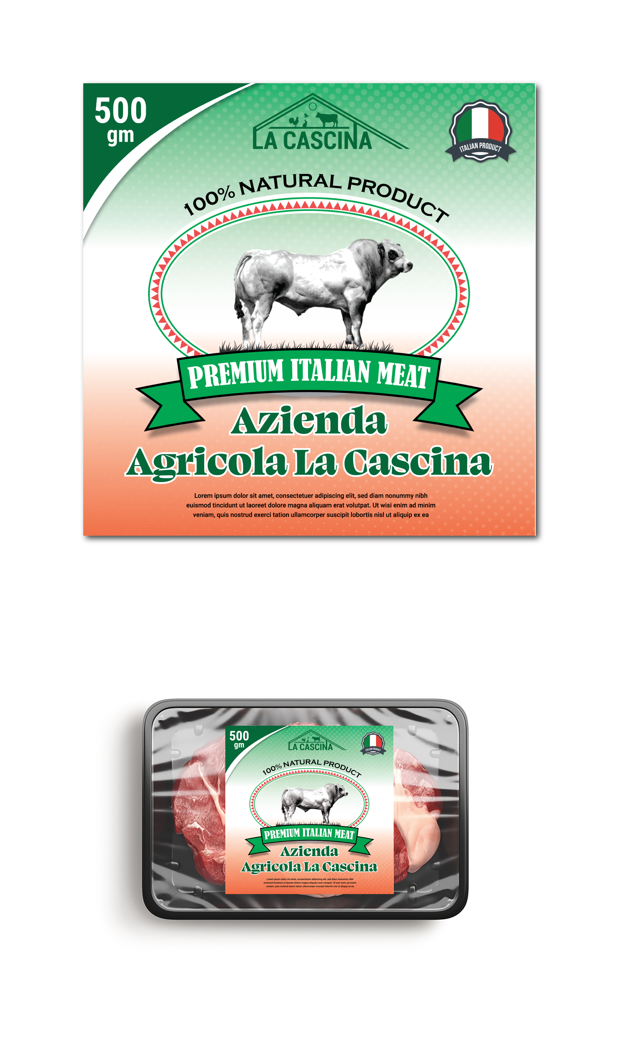 Etikett-Design von Creative Studio X für Azienda Agricola La Cascina Società Semplice di Pietrobon S. e Ferraro G. | Design #33493171