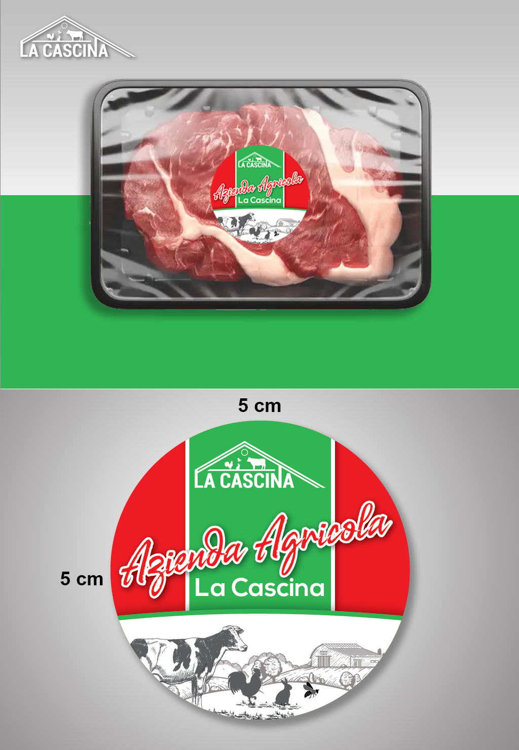 Etikett-Design von HT Graphic für Azienda Agricola La Cascina Società Semplice di Pietrobon S. e Ferraro G. | Design #33522280