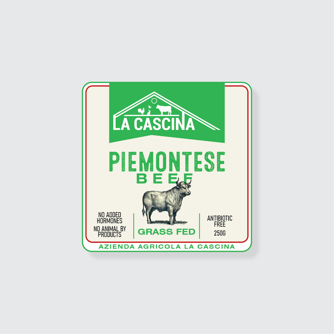 Label Design by Abdulmumin Imam for Azienda Agricola La Cascina Società Semplice di Pietrobon S. e Ferraro G. | Design #33532760