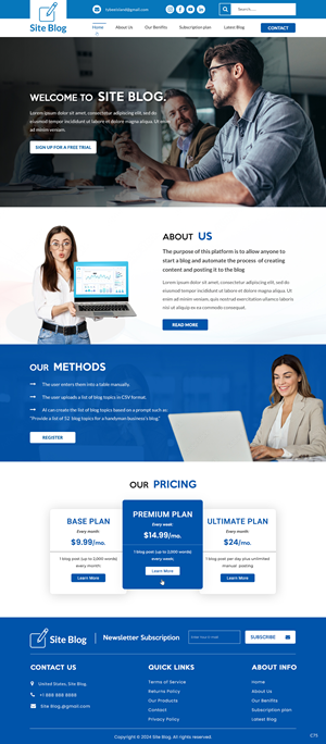 Web Design by pb for RMS | Design: #33506934