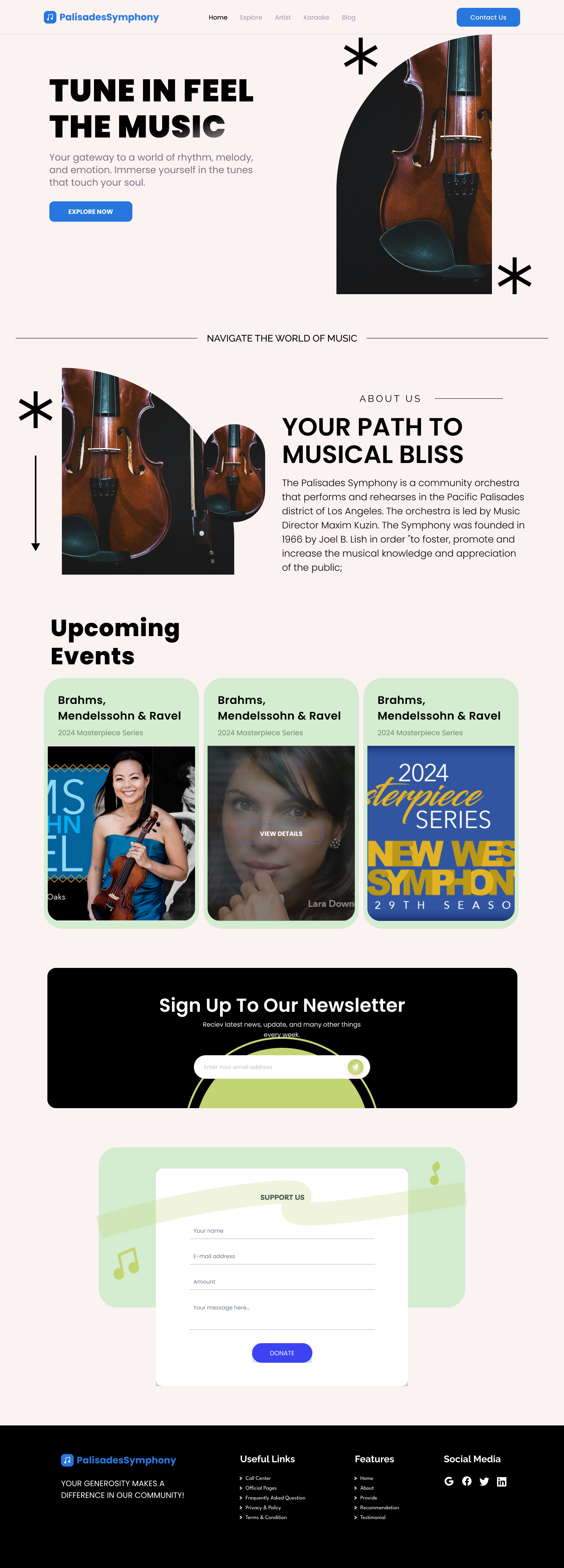 Web Design by Taufik H for this project | Design #33503538