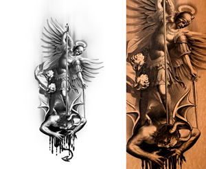 Tattoo Design by Navisol Creatives
