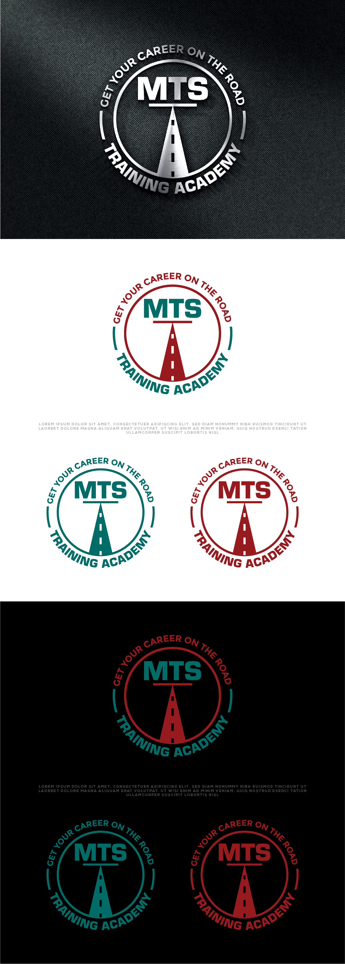 Logo Design by AlphabetZero.co.uk for Michael's Transportation Service, Inc. | Design #33488419