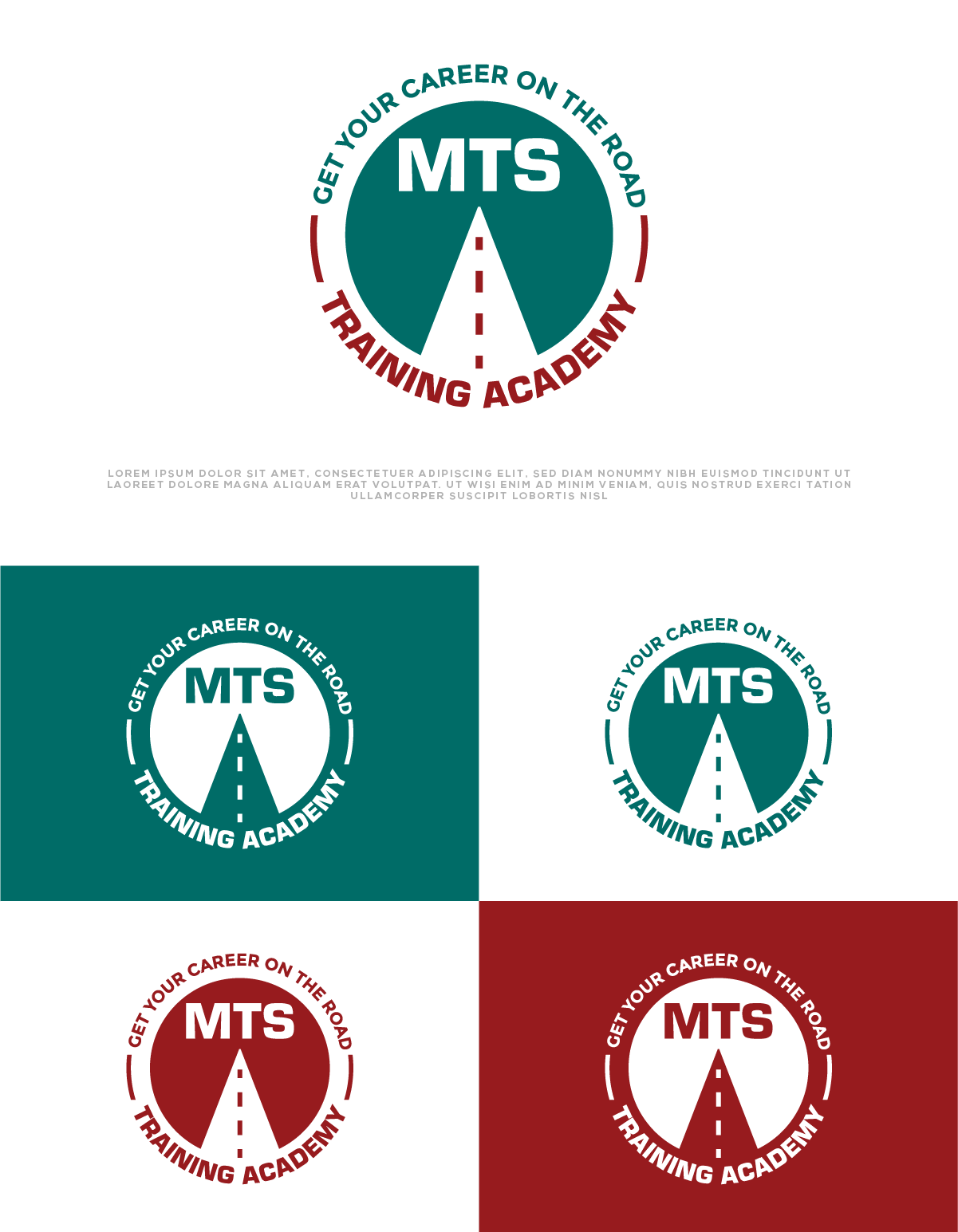 Logo Design by AlphabetZero.co.uk for Michael's Transportation Service, Inc. | Design #33488441