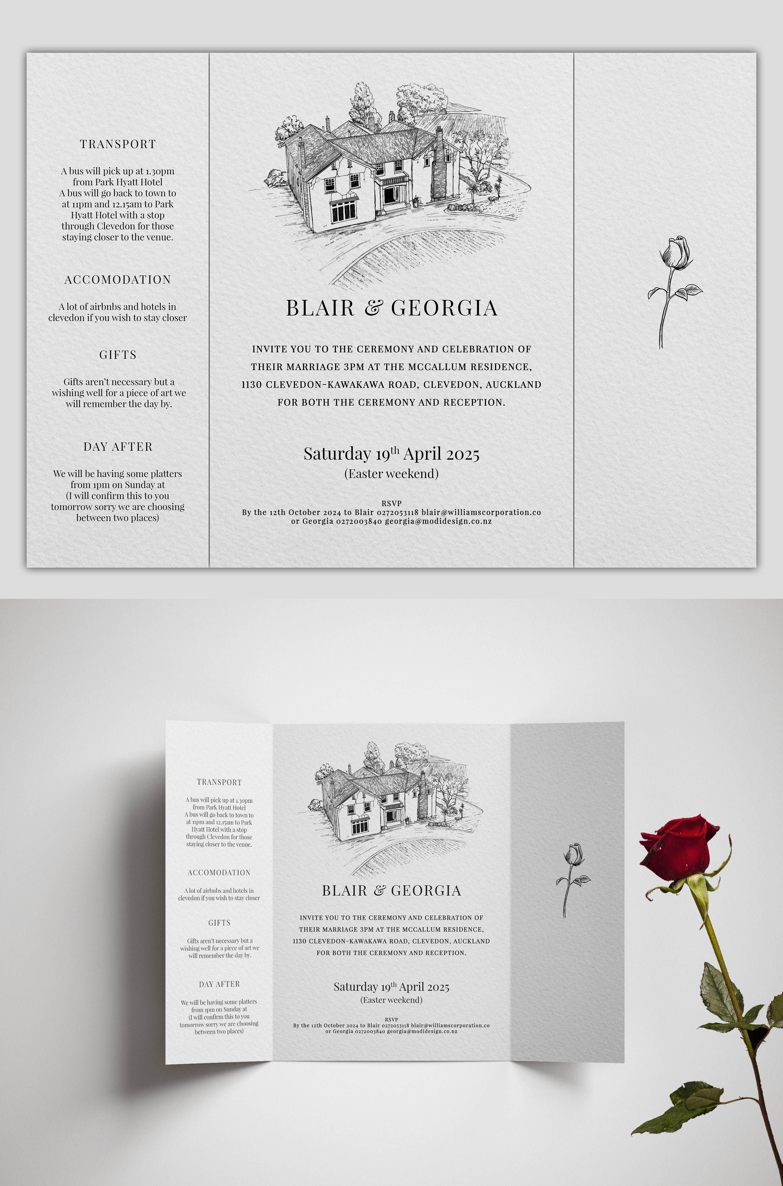 Upmarket, Elegant Invitation Design for a Company by Nimshan | Design ...