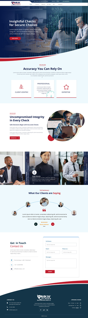 Shopify Design by Andrew Asiimwe for Mitchell Kevin Woodall LLC | Design: #33492964