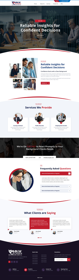 Shopify Design by Andrew Asiimwe for Mitchell Kevin Woodall LLC | Design: #33493012
