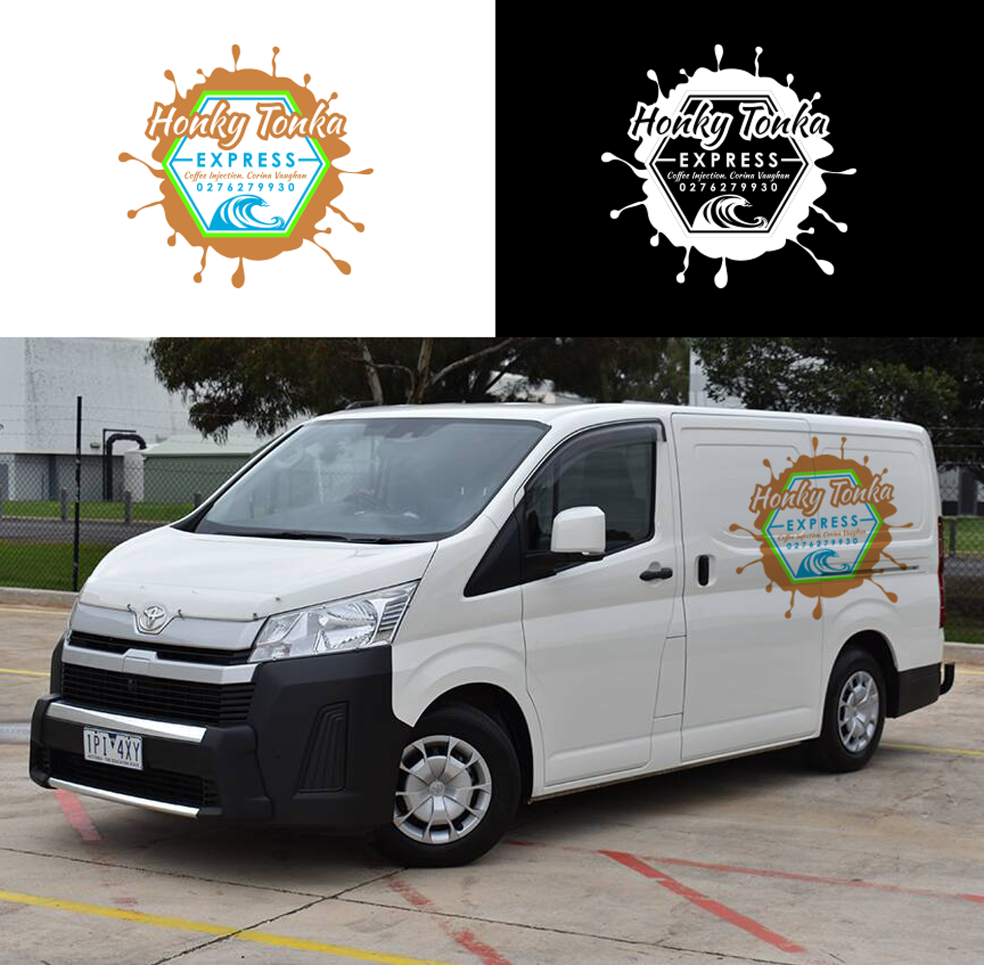 Diseño de Logo por RA-bica para Honky Tonka Express | Diseño #33519500