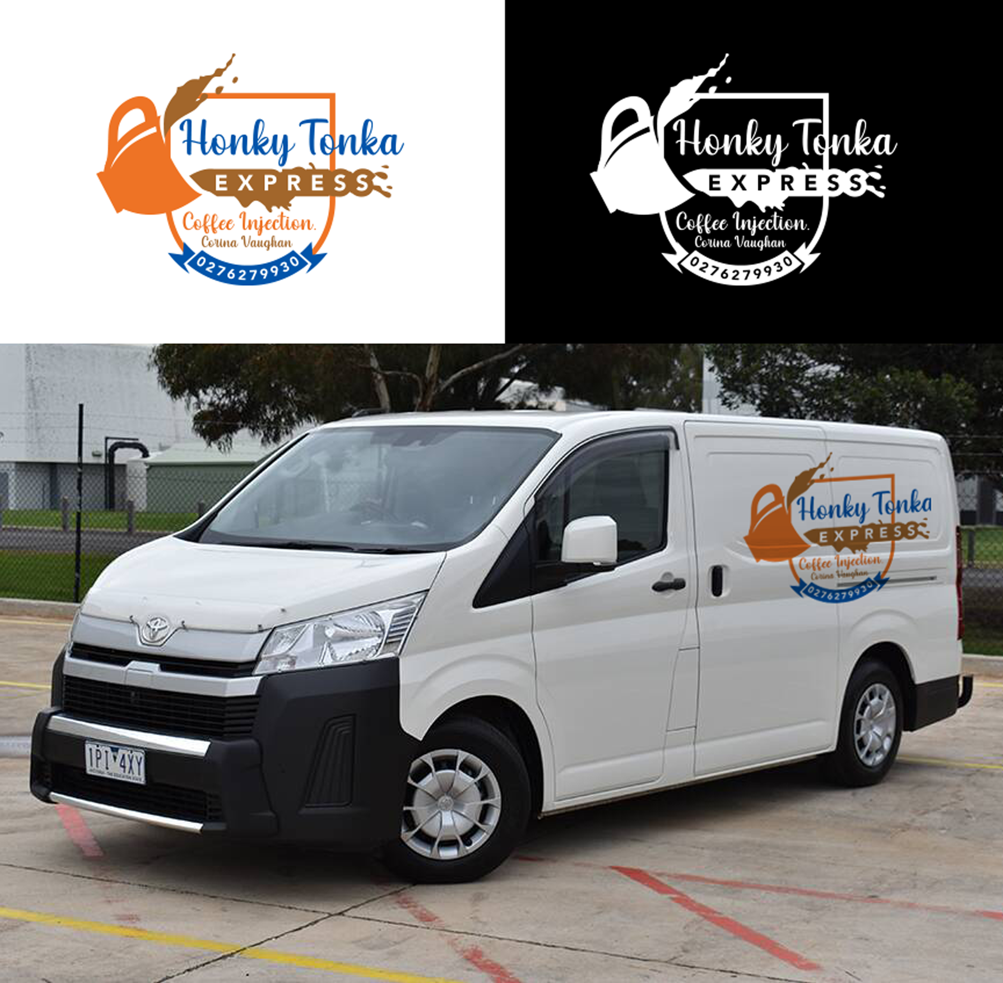 Logo Design by RA-bica for Honky Tonka Express | Design #33519501