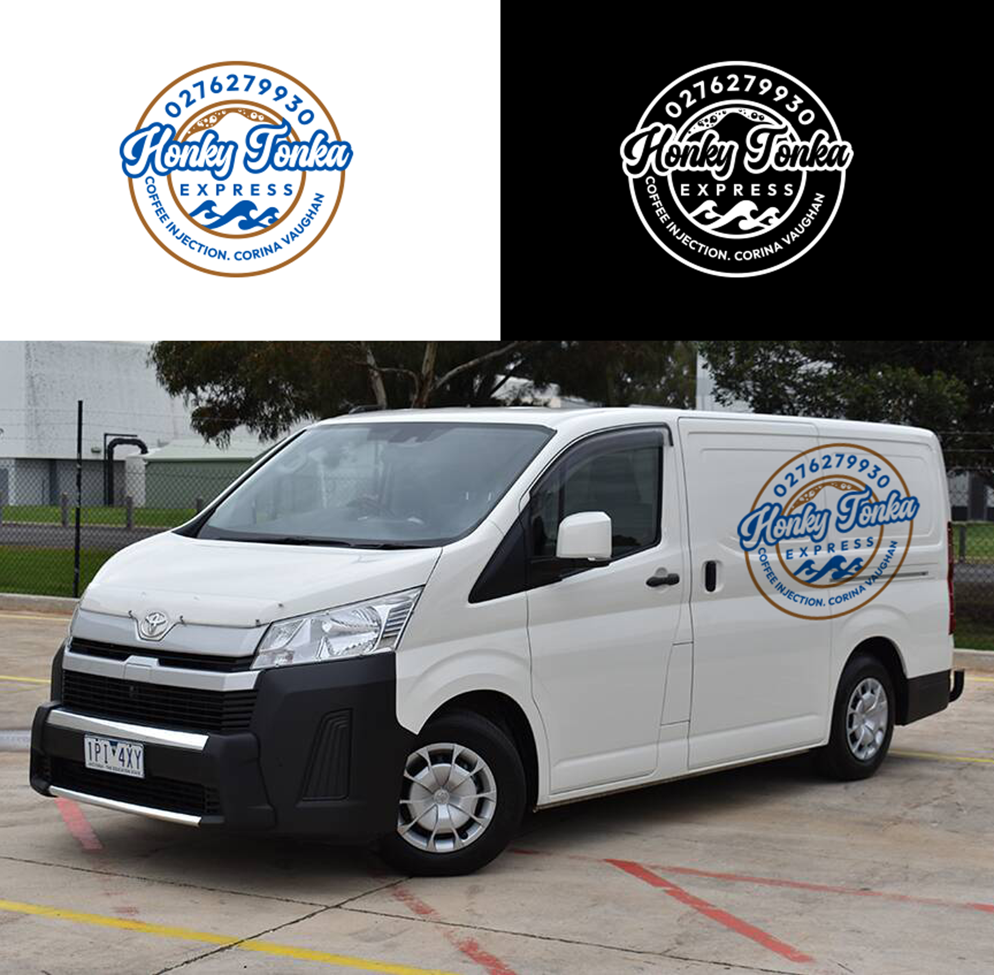 Logo Design by RA-bica for Honky Tonka Express | Design #33519502