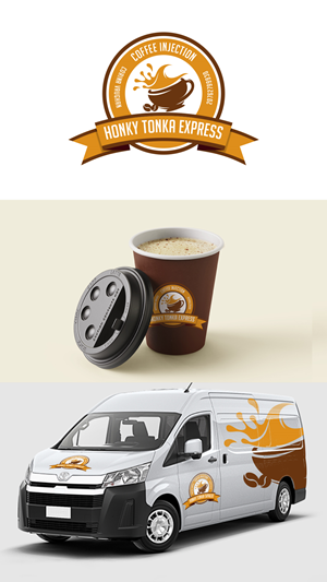Logo Design by circledsg for Honky Tonka Express | Design: #33499705