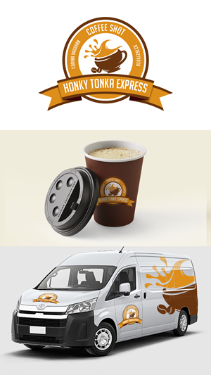 Logo Design by circledsg for Honky Tonka Express | Design: #33529532