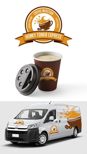 Logo Design by circledsg for Honky Tonka Express | Design #33536321