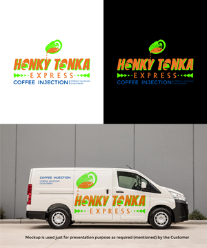 Logo Design by Abhinav Arya for Honky Tonka Express | Design #33500818