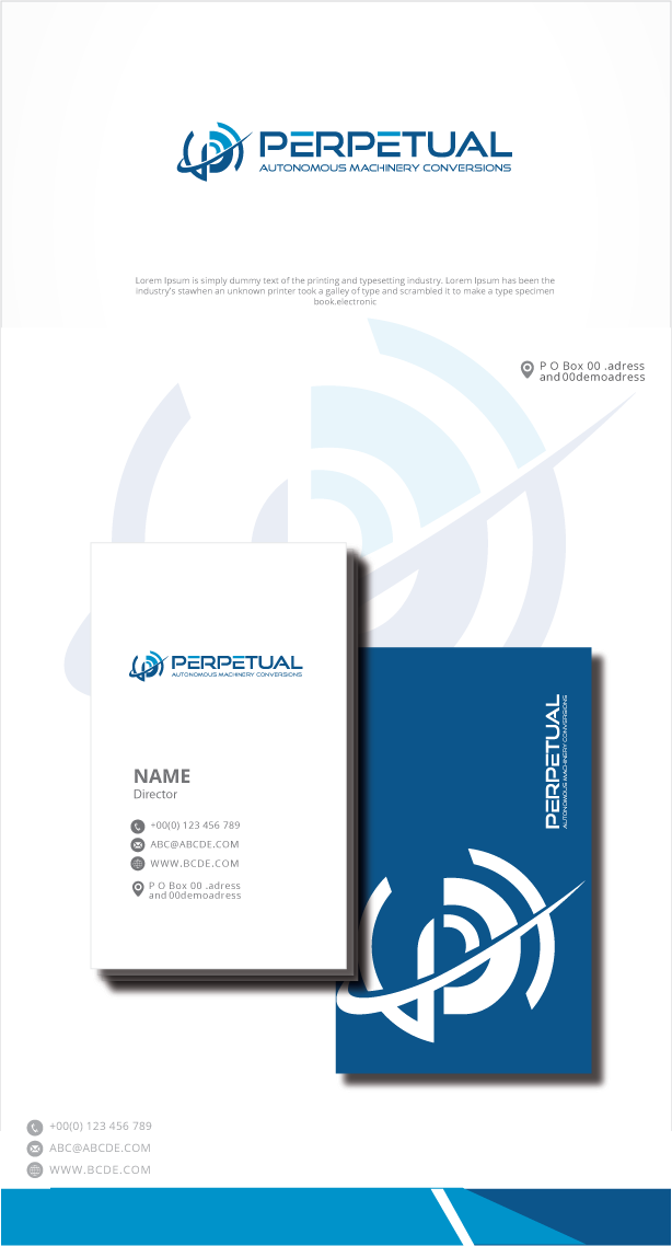 Diseño de Logo por zebronicgraphic para Perpetual Autonomy Pty Ltd | Diseño #33496086