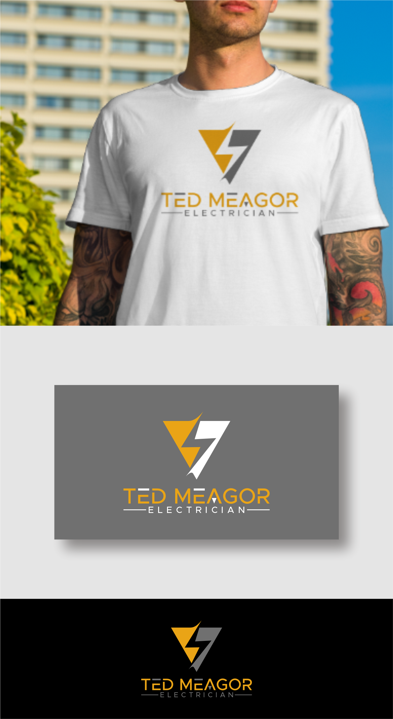 Diseño de Logo por semarco para Ted Meagor Electrician | Diseño #33499629