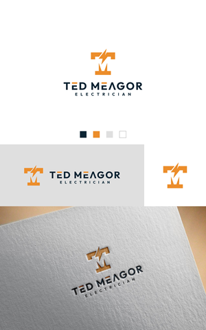 Logo Design by Dell_a.Design for Ted Meagor Electrician | Design: #33499871