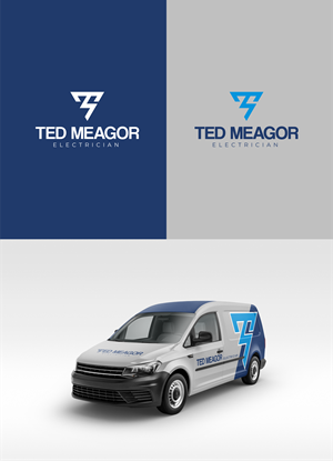Logo Design by EmJey Design for Ted Meagor Electrician | Design #33510197