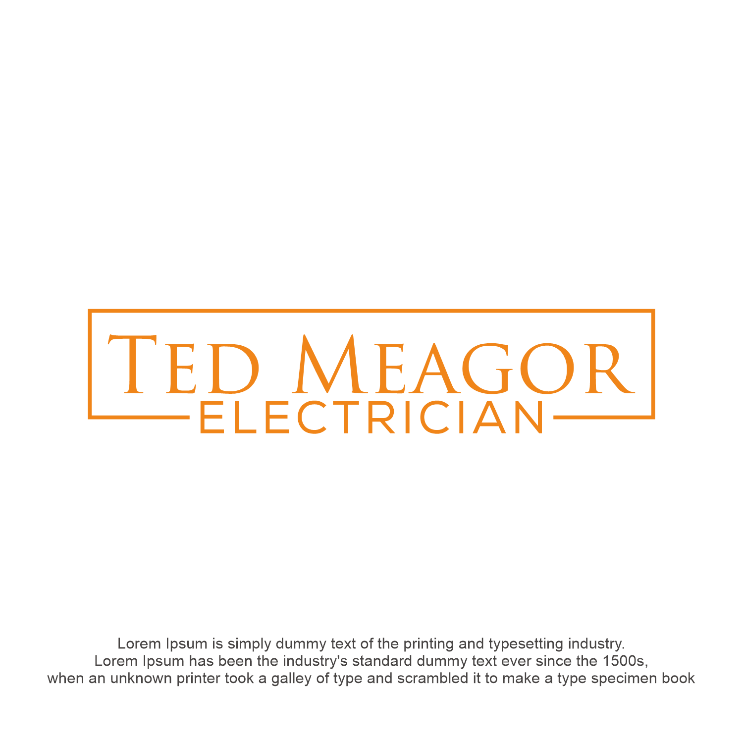 Diseño de Logo por Abigaill_design para Ted Meagor Electrician | Diseño #33503985