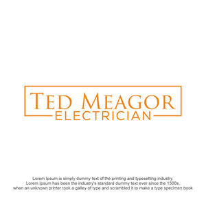Diseño de Logo por Abigaill_design para Ted Meagor Electrician | Diseño: #33503985