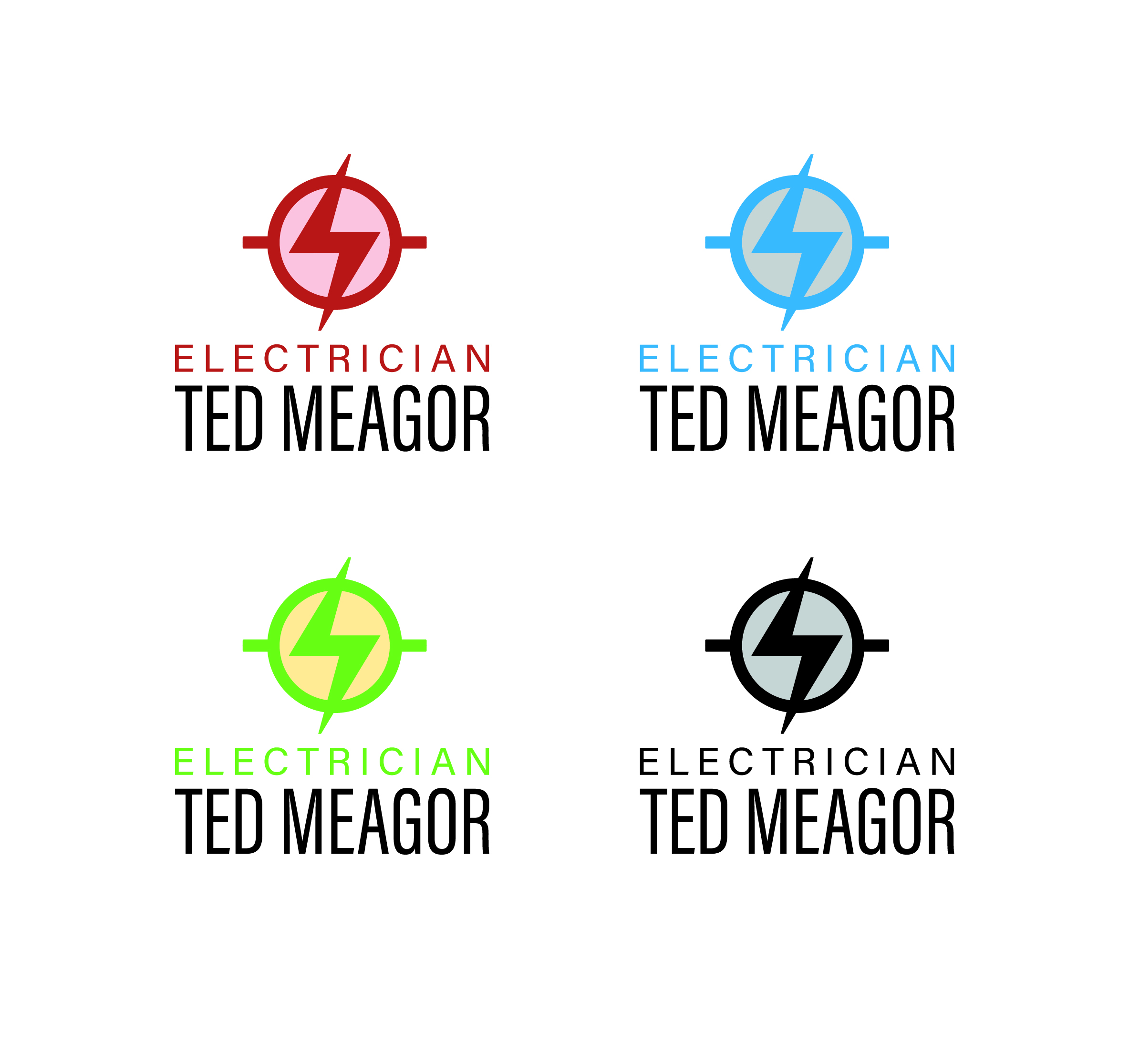 Diseño de Logo por AndyMang para Ted Meagor Electrician | Diseño #33508494