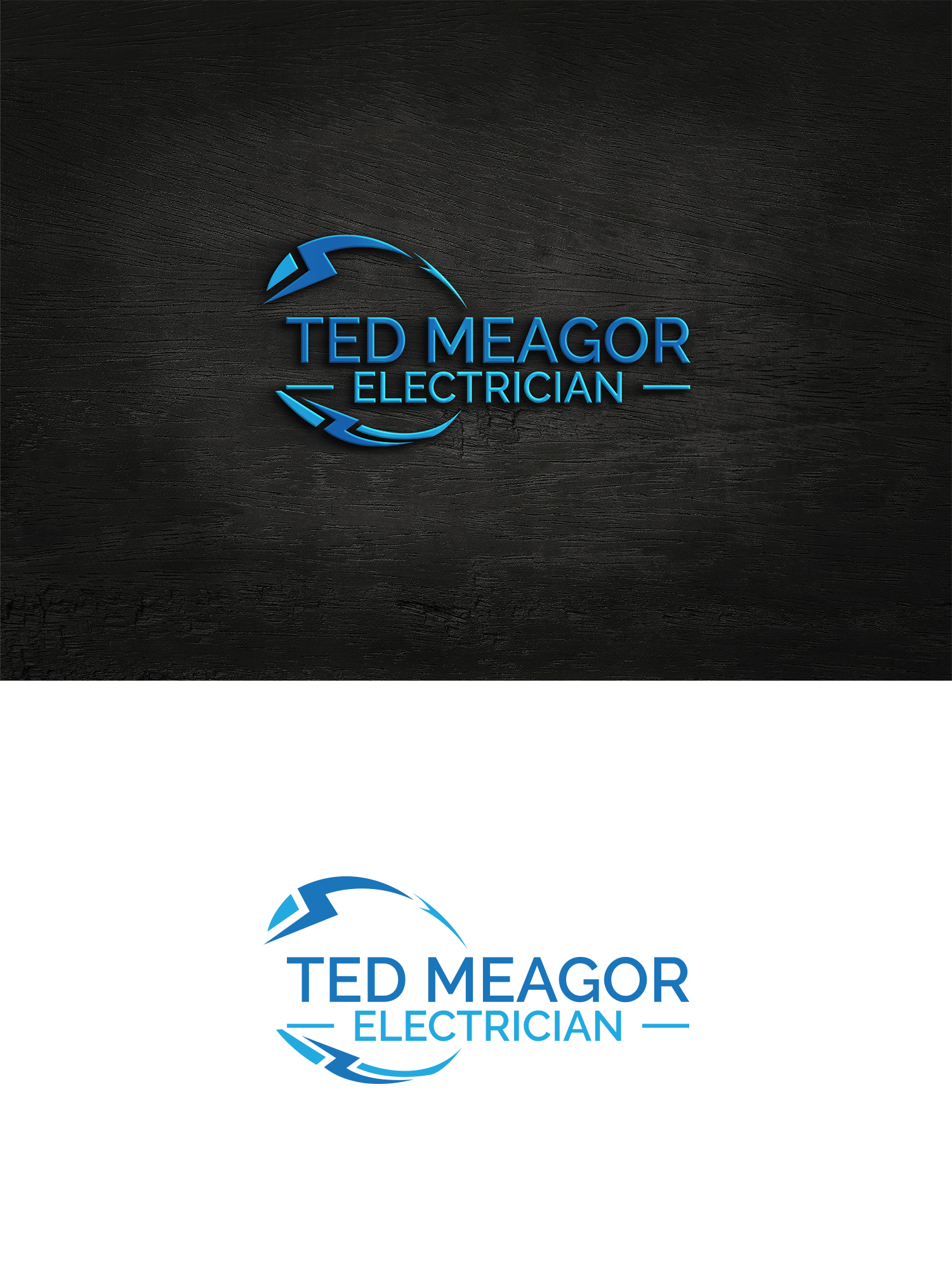 Logo Design by Hynnah for Ted Meagor Electrician | Design #33509581