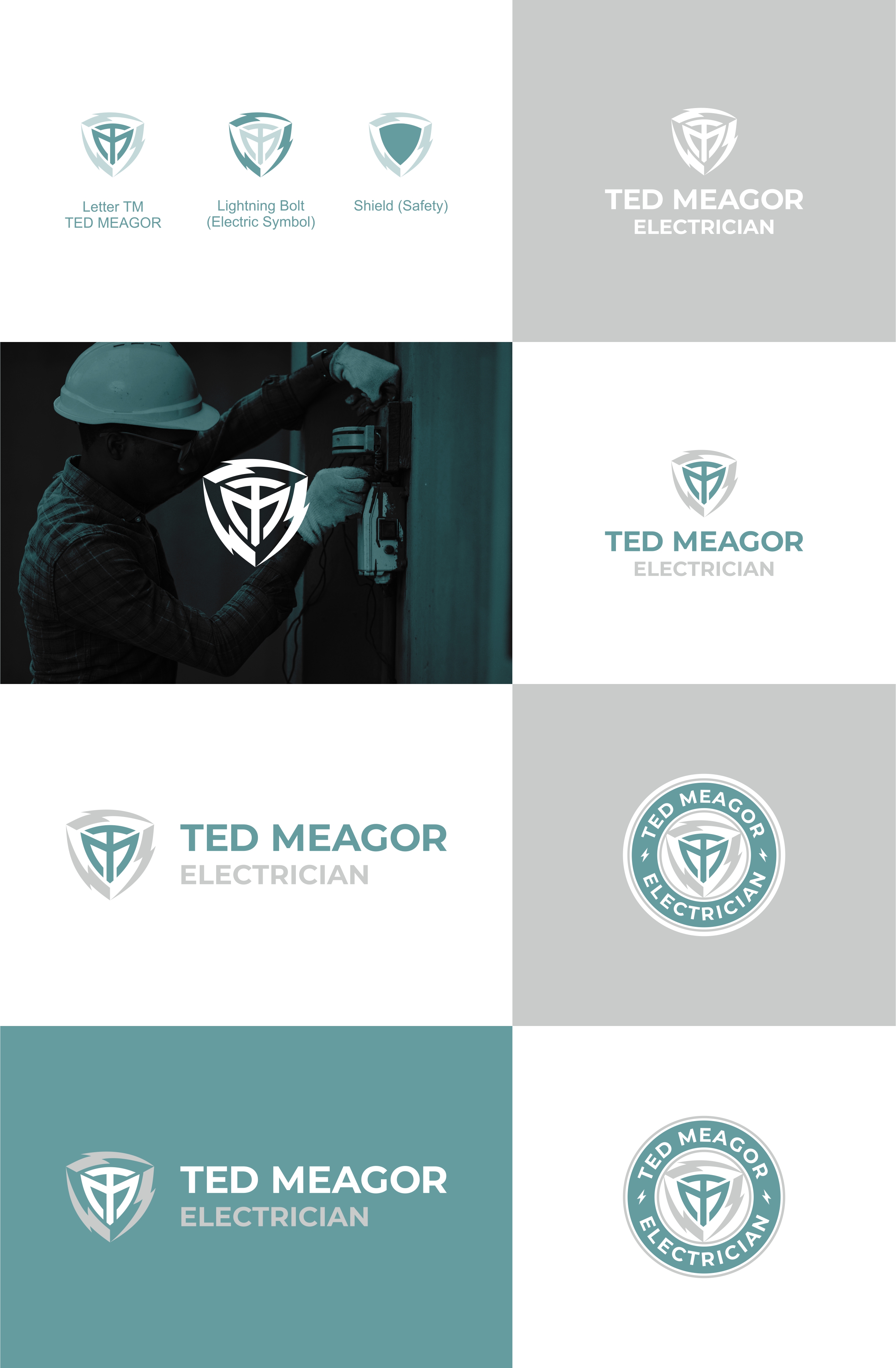 Diseño de Logo por bazheet para Ted Meagor Electrician | Diseño #33503193