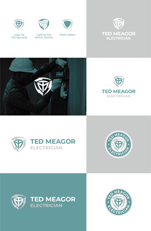 Logo Design by bazheet for Ted Meagor Electrician | Design: #33503193