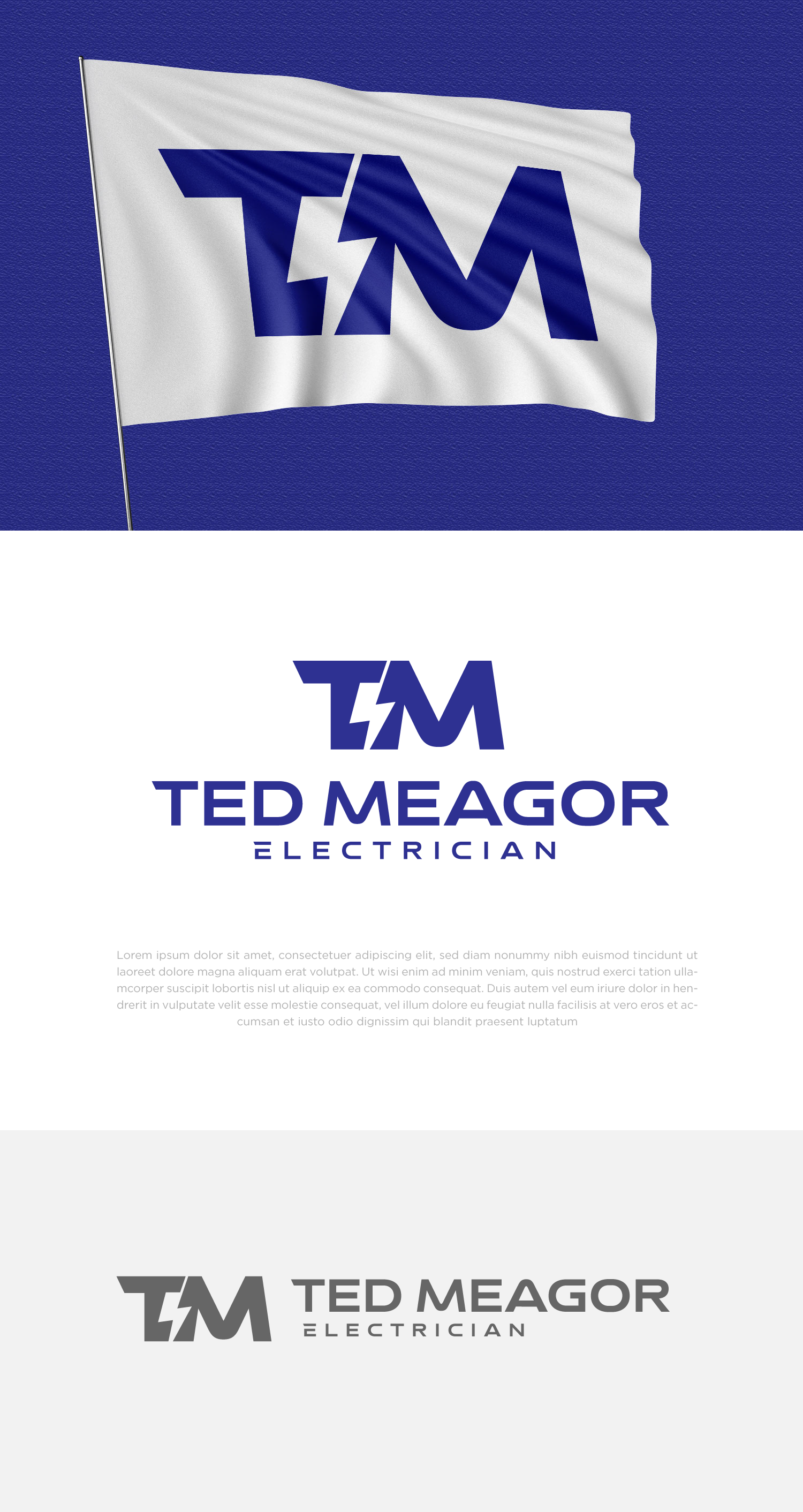 Logo Design by Abdul 20 for Ted Meagor Electrician | Design #33499737
