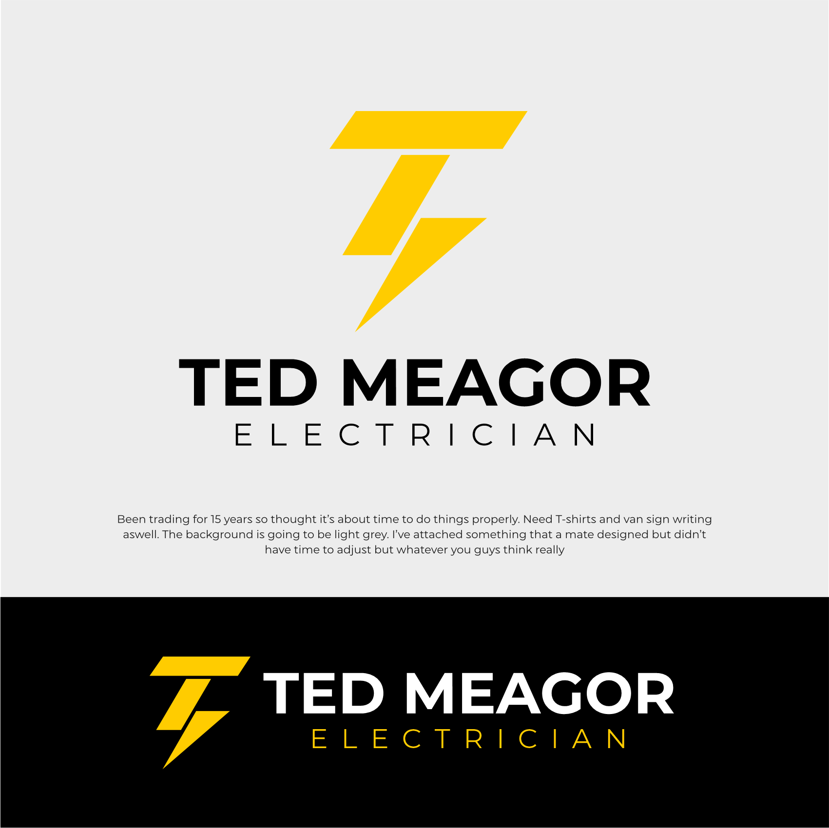 Diseño de Logo por zegafzulfikart para Ted Meagor Electrician | Diseño #33545116