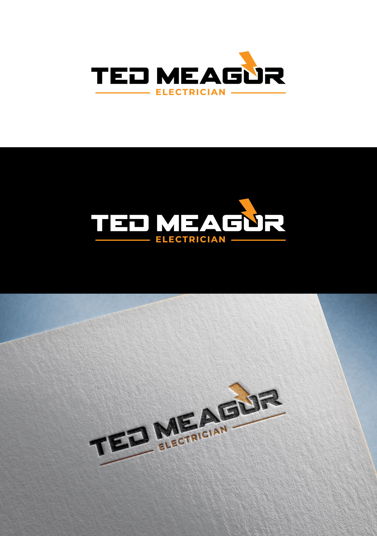 Diseño de Logo por flora.c design para Ted Meagor Electrician | Diseño #33510451
