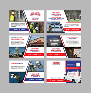 Postcard Design by sumdes for Lighting Maintenance Inc | Design: #33757102