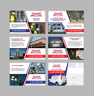 Postcard Design by sumdes for Lighting Maintenance Inc | Design: #33759250