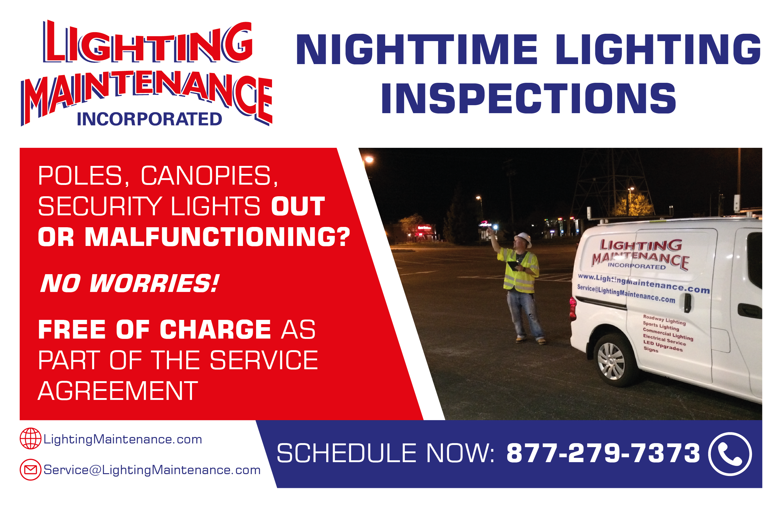 Postcard Design by alex.ardelean for Lighting Maintenance Inc | Design #33532421