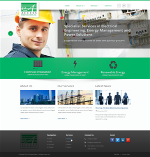 Web-Design von Emmanuel für dieses Projekt | Design: #3129389
