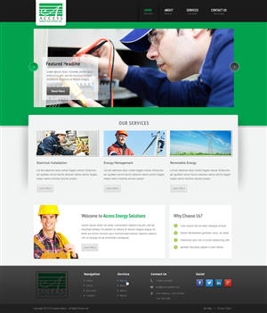Web-Design von Emmanuel für dieses Projekt | Design: #3129392