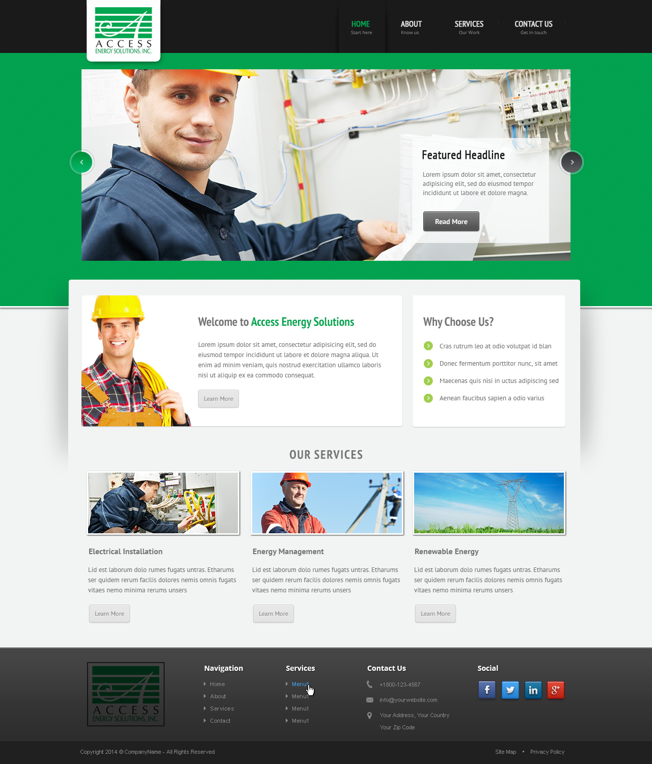 Web Design by Emmanuel for this project | Design #3129396